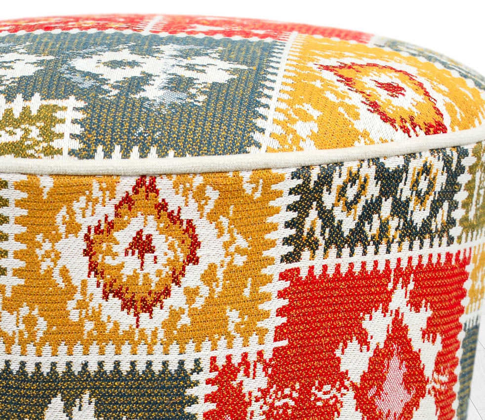 Rug Puf - Beyaz