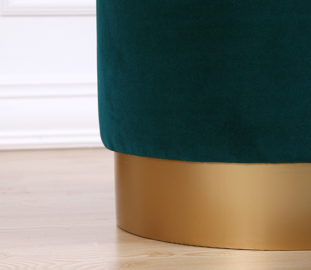 Memfis Puf - Petrol Yeşili