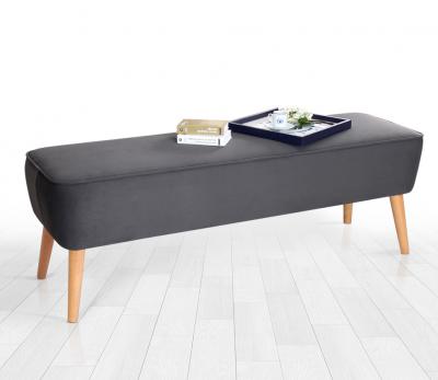 Dunel Bench Puf - Gri