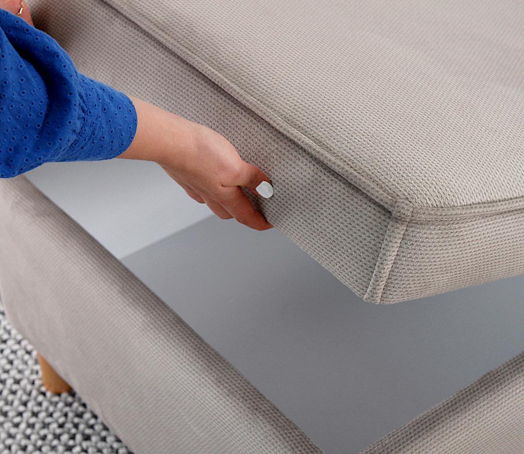 Roscen Sandıklı Puf - Kahve