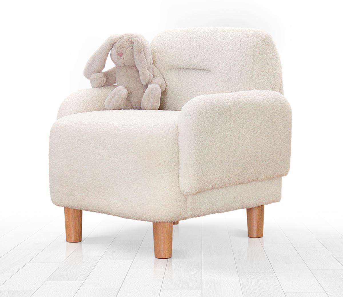 Cobie Teddy Çocuk Koltuğu - Beyaz