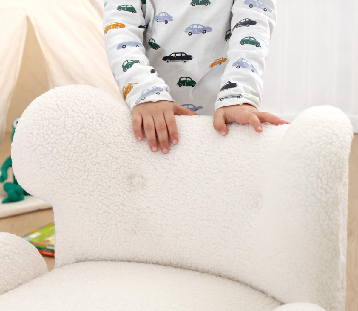 Juano Teddy Çocuk Koltuğu - Beyaz