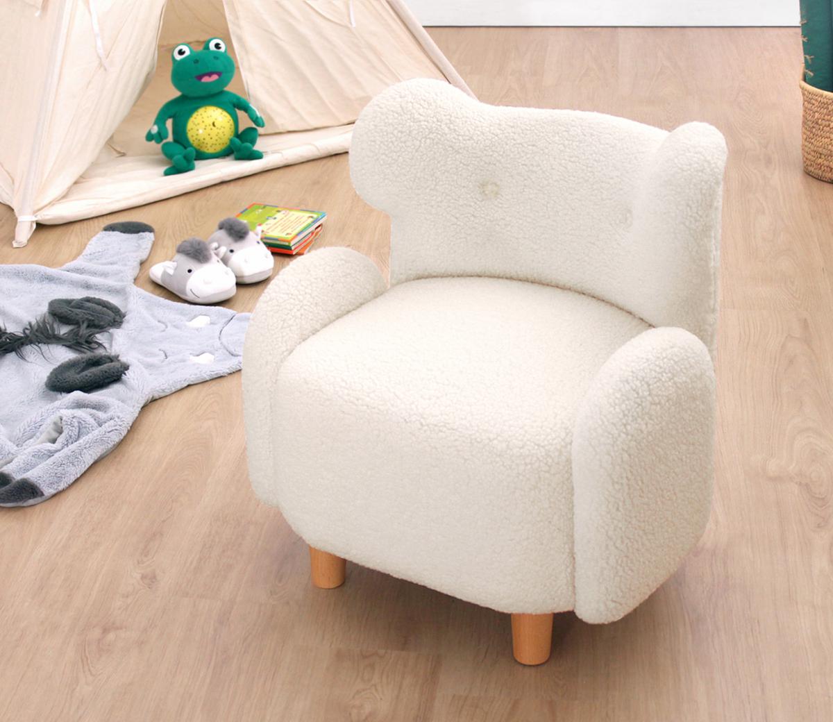 Juano Teddy Çocuk Koltuğu - Beyaz