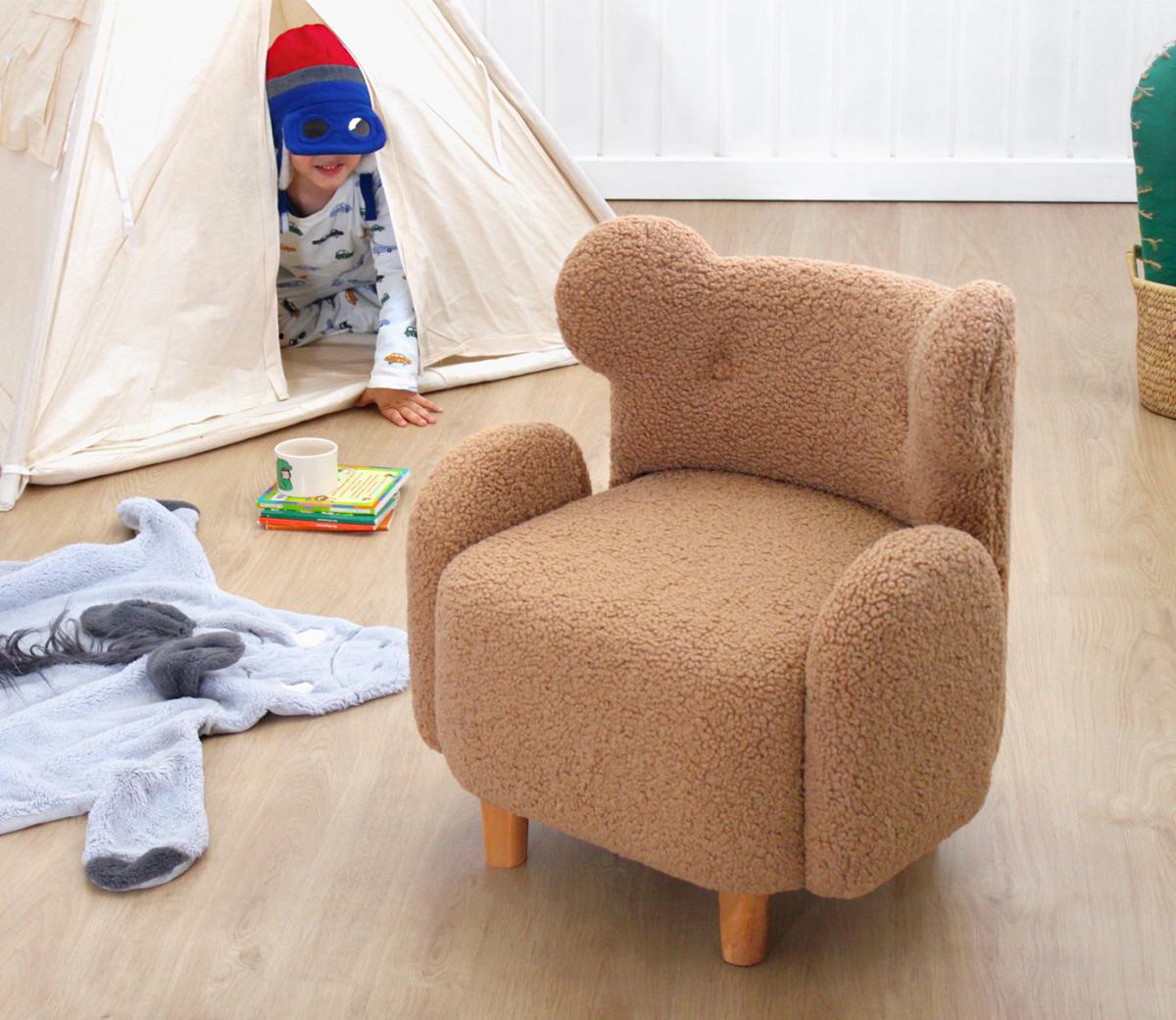 Juano Teddy Çocuk Koltuğu - Kahve