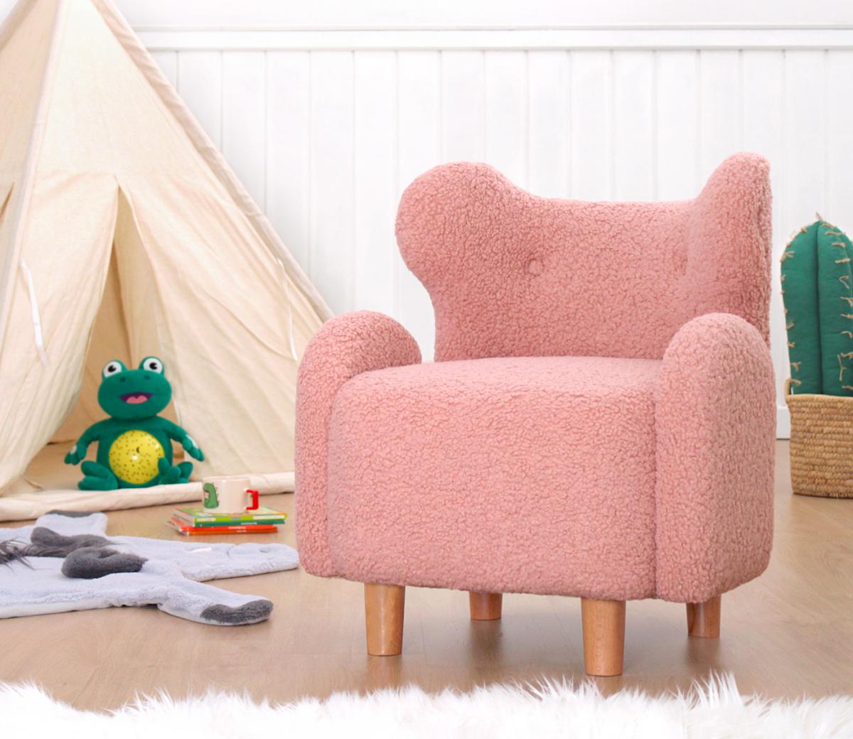 Juano Teddy Çocuk Koltuğu - Pembe