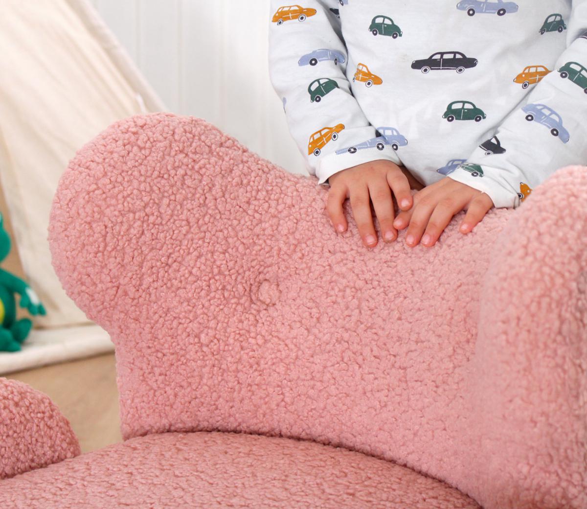 Juano Teddy Çocuk Koltuğu - Pembe