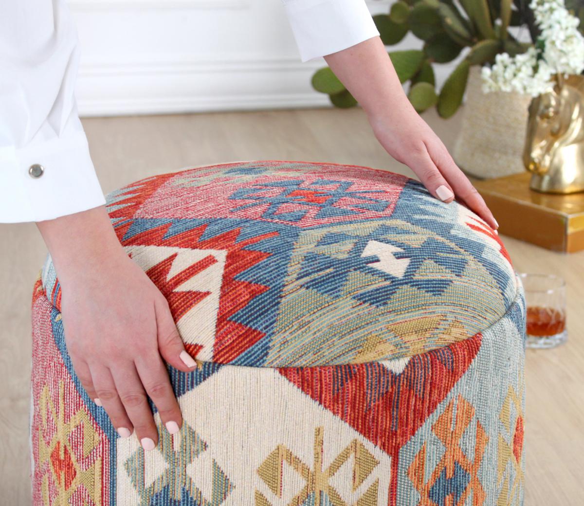 Ferruz Kilim Puf - Anadolu