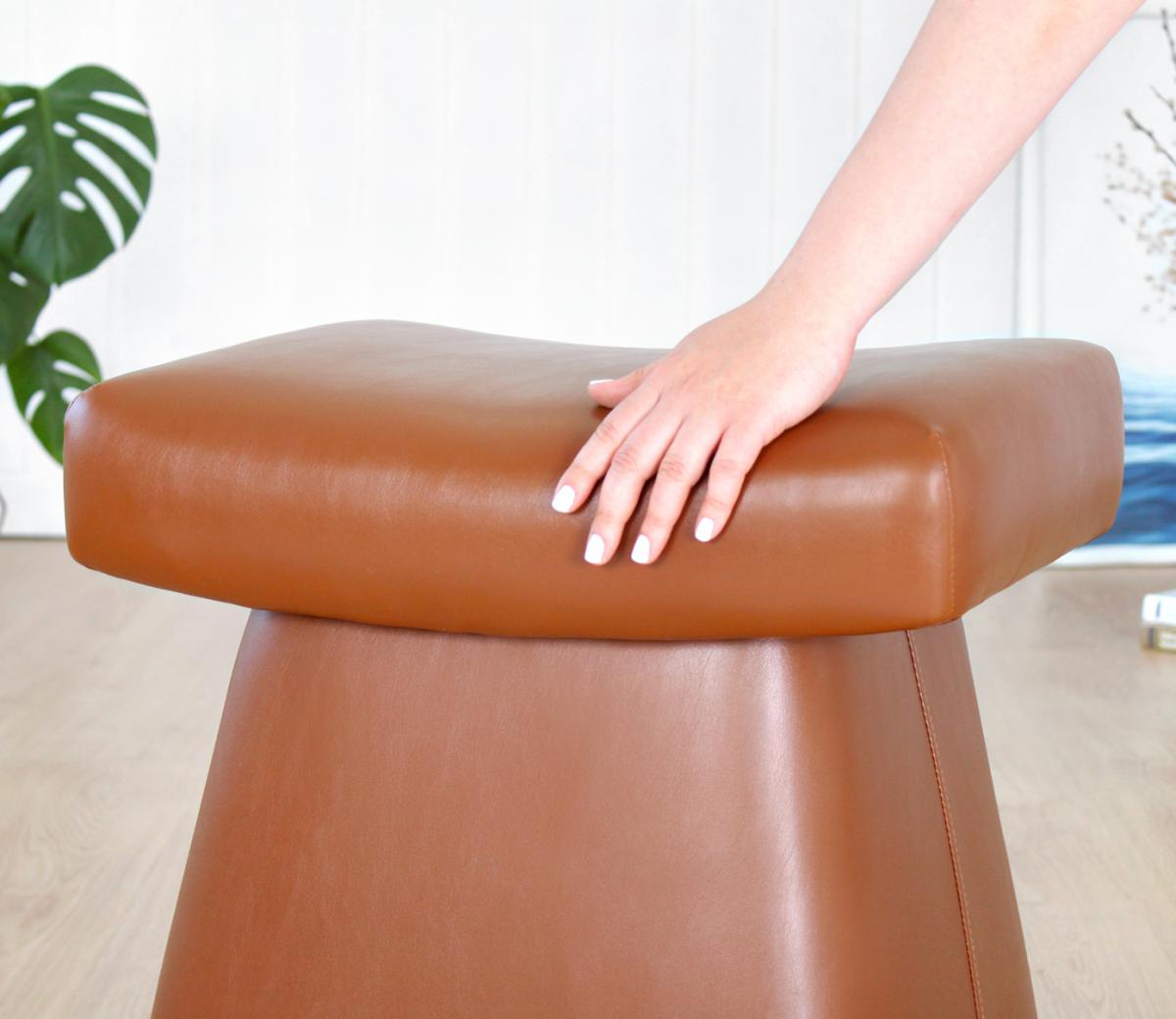 Dambert Deri Puf - Taba